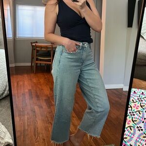 Madewell Curvy Perfect Vintage Wide Leg Crop Jean